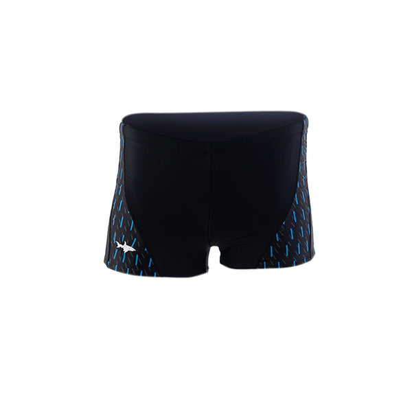 TRAJE DE BAÑO CABALLERO JAMMER CORTO RÁFAGAS COMBINADO NEGRO